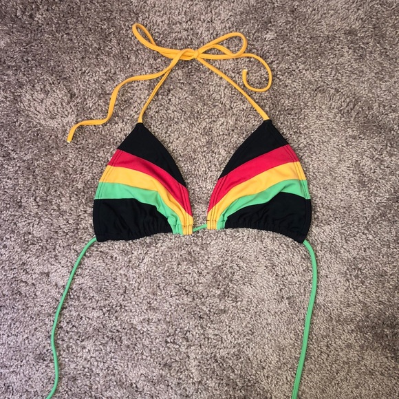 Rasta bikini top Clearance